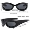 Outdoor Eyewear Retro UV400 Y2K Sunglasses Punk Sun Glasses Men's Shades Sports Goggle Women's