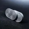 EDC Stainless steel Fidget Spinner Multi-directional Finger Gyroscope Decompression Toy 240312
