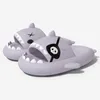 HBP Non-Brand Pirates Shark Slippers Mens Halloween Slides Womens EVA 4CM Thick-soled Flip-Flops Adults All Saints Day Shoes Funny Sandals