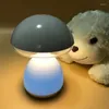 Lampes de table LED champignon petite lampe portable USB charge dimmable fleur bourgeon chambre chevet