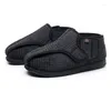 Casual Shoes Winter Plush Insulated Flat With Widened Design Plump Swollen And Deformed Feet Worn In Various Foot Shapes