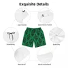 Men's Shorts Stripe Walls Of Haunted Homes Board Mens Fashion Beach Briefs Halloween Ghost Quick Dry Swimming Trunks