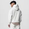 Mens Thick Cotton Training Sets White Casual Sports Kits Pullover Hooded Top with Pants Sweatshirts Gym Running Tracksuits 240315