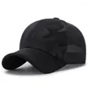 Ball Caps Baseball Cap Men Summer Hats For Women Camouflage Mesh Sunshade Outdoor Sport Black Snapback Gorro Bone Male