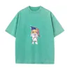 2024 Neues Designer-T-Shirt, kurzärmliges Sommerkleid aus 100 % Baumwolle, Oberteil mit Animal-Print