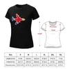 Damespolo's SWA Vogel T-shirt Korte mouw T-shirt Koreaanse mode Zwarte T-shirts voor dames