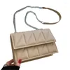 Shoulder Bags Trendy Chain Strap Purse For Women Compact And Durable PU Satchel