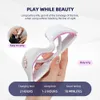 EMS Pulse Vibration UnderEye Massager Heated Relieves Eye Fatigue Eyes Massage Glasses Dark Circle Bags Fat Remover 240309