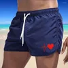 Männer Shorts Herren Surfen Sport Strand Schnell Trocknend 2024 Badehose Atmungsaktive Beachwear Taschen Bademode Sommer Männlich