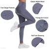 Lu Pant Align Align Lu Lemon with VITALINOVO Leggings Pockets Women High Waisted Yoga Workout Lounge Butt Lifting Running Gym Cargo Pants