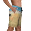 Shorts masculinos personalizados board homens secagem rápida praia boardshorts Scottish Terrier calções de banho fatos de banho