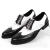 HBP icke-varumärke stor storlek 38-47 Business Dress Mens Leather Shoes Breattable Casual Wedding Suit Mens Shoes