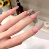 Накладные ногти женские ногти сердце кристалл блестящие съемные искусственные для украшения рук