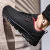 Mannen Loopschoenen Leer Waterdichte Atletische Sneakers Slijtvast Wandelen Sport Zapatillas Deportivos Hombre 240306