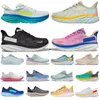 dhgates Hokas one one bondi 8 Clifton 9 shifting sand Schuimzool Runner hokaone schoenen voor dames heren Designer Sneakers triple zwart wit kawana trainers 36-46