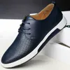 HBP Baba Olmayan Yeni Erkek Ayakkabılar Yaz Summer Hollow Nefes Alabilir Sıradan İş Formal Ofis Moda Trend Sandalet