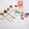 Кофе Scoops 1-4PCS вакуумное покрытие Уникальное дизайн Высококачественный универсальный использование ложки кухни продавец чай