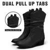 HBP Non-Brand Middle Heel Elegant Knight boots Walking Style Shoes Boots Women Shoes for Adults