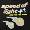 ルーズブラックティーメンズ女性2024SS Tシャツビンテージプリントトップ半袖Tシャツ