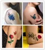 3D Custom creative foreign trade luminous waterproof gold foil burst tattoo stickers3400075