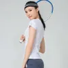 New Summer Yoga Short Sleeve Running Sports Top Clothing Leisure Quick Drying T-shirt for Women