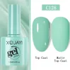 Emerald Essence : Vernis à ongles gel UV vert luxuriant, pigmentation riche, finition brillante longue durée pour des ongles vibrants