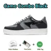 Designer Bapestass Sk8 Shoes Sta Low Sneakers Patent Leather Black White Blue Camouflage Platform Shoe Trainers