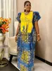 Roupas étnicas Turquia Vestidos para Mulheres Designer Africano Plus Size Boubou 2024 Dubai Muçulmano Abayas Dashiki Imprimir Roupas Festa de Casamento
