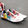 Buty rowerowe męskie lato 2024 Modna oddychająca sportowa prędkość trampki rowerowe Męskie Mountain Road MTB Footwear SPD Bike