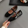 Designer di scarpe casual Semplice pendolarismo con Mary Jane Flats Luxury Women Kawaii Princess Role Play Boat