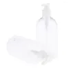 Bottiglie di stoccaggio Contenitore riutilizzabile da 500 ml per bagno, cucina, salone - 2 pezzi in PET vuoto