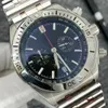 U1 TOP AAA BRETILTITION NAVITIMER Super Ocean Chronomat Hurricane Seawolf Sapphire Men Watch Quartz ChronoGRAPG 50th Anniversary Date Men's Wristwatch Luxe Ice Out 091