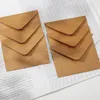 Cadeauverpakking 50 stks/partij 12x9 cm Envelop Voor Uitnodigingen 190g Kraftpapier Geschenkdoos Bericht Bruiloft Zakelijke Brieven Opbergtas Benodigdheden