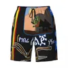 Pantalones cortos para hombre con estampado de bandera etíope, bañador de secado rápido, pantalones cortos de playa