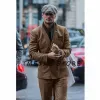 Suits 2023 Korean Autumn Dongdaemun Men's Woolen Twopiece Suit Business Casual Vneck Singlebreasted French Street Style