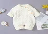 2020 Baby Rompers Long Sleeve Winter Warm Knitted Infant Kids Boys Girls Jumpsuits Toddler Sweaters Outfits Autumn Children039s2744421