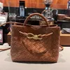 Botteg Venet High End Bag For Jodie Bag Pouch Andiamo 2024 Spring New Cowhide Woven Cabbage Basket Women Single Shoulder Crossbody Handheld Original 1: 1 Med Real Logo