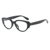 дизайнерские солнцезащитные очки Очки в черной оправе для кошек Близорукость можно сочетать с обнаженной интернет-знаменитостью, треугольной оправой, большим лицом и оправой для очков