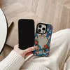 Söta mobiltelefonfodral Casetify Cartoon Flower Loopy stötsäkert telefonfodral för iPhone 11 12 13 14 15 Plus Pro Max Soft TPU Protective Phone Cover