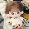 20cm Kawaii Plush Cotton Doll Idol Stuffed Super Star Figure Dolls No Attribute Fat Body Crying Doll Can Change Clothes Gift 240312