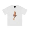 Vlone T-shirt Big "V" Tshirt Men's / Women's Couples Casual Fashion Trend High Street Loose Hip-Hop100% Cotton Printed Round Neck Shirt US Size S-XL 6133