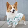 Chemise d'été pour chien, marque tendance, Bibear Teddy Chenery Corgi, vêtements pour animaux de compagnie, hawaïen