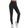 Lu Pant Align Align Lu Lemon with VITALINOVO Leggings Pockets Women High Waisted Yoga Workout Lounge Butt Lifting Running Gym Cargo Pants