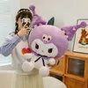 Wholesale 55cm New Devil Kuromi Plush Toy doll Plush Toy Toy Cute Girls Pillow Flower Dress Melody