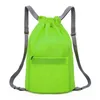 Sırt çantası su geçirmez naylon kadınlar için erkekler büyük kapasiteli çizim çantası okulu seyahat sporu hafif ip sırt çantası
