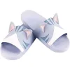 Stivali kawaii cane gatto tigre lupo orecchio animale estate pantofole per interni cartone animato non flop flop flop sandals da spiaggia uomini donne scarpe da casa di base