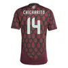 S-4XL Mexiko 2024 Copa America RAUL CHICHARITO Fußballtrikots 2023 LOZANO DOS SANTOS 24 25 H.LOZANO Männer Kinder Fußballtrikots Uniformen Fans Spielerversion