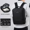 Sac à dos OPDOS mode hommes affaires 15.6 sac d'ordinateur adolescent étudiant cartable en plein air sac à dos mâle voyage sac à ordinateur portable