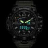 Smael Brand Luxury Military Sports Watches Men Quartz Analog LED Digital Watch Man Waterproof Clock Dual Display Wristwatches X062220C