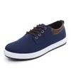 HBP Zapatos de lona sin marca para primavera y verano, zapatos informales para hombre, otras zapatillas de deporte de moda ecológicas con cordones, venta al por mayor